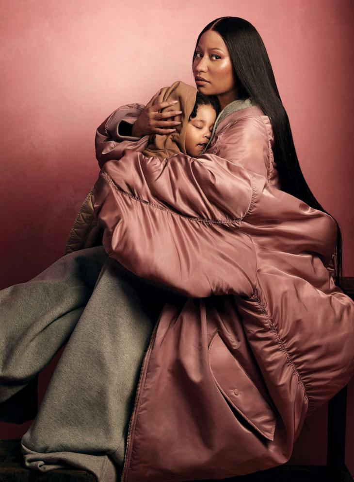Nicki Minaj Is Radiant In Stripped Down Vogue December Cover Shoot Good Morning America 
