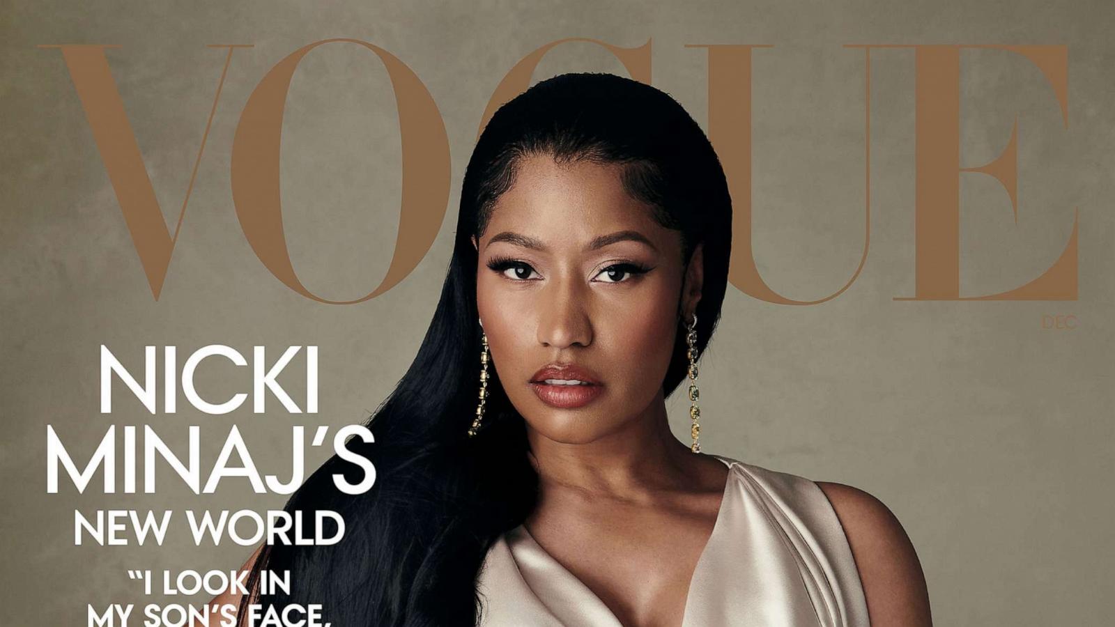 PHOTO: Nickii Minaj appears on the cover of the December issue of Vogue