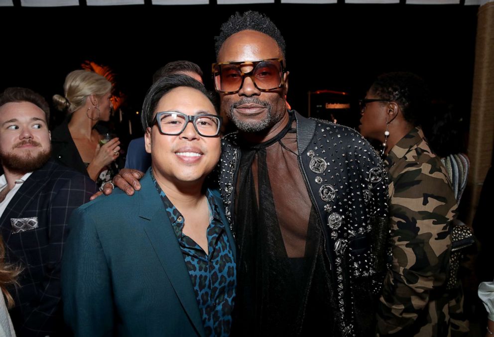 PHOTO: Nico Santos and Billy Porter attend the 2019 Pre-Emmy Party hosted by Entertainment Weekly and LOreal Paris at Sunset Tower Hotel in Los Angeles on Friday, September 20, 2019.