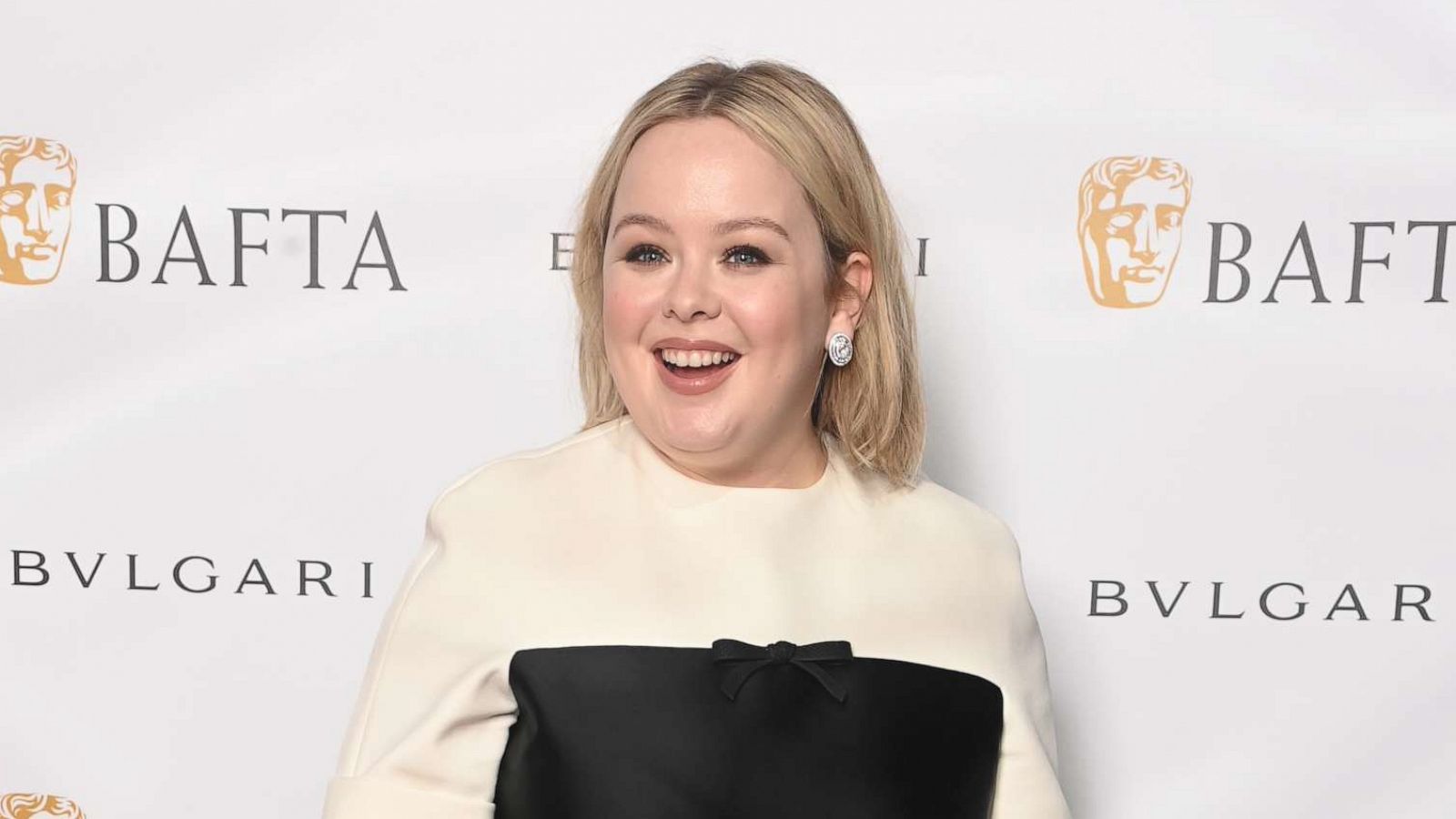 PHOTO: Nicola Coughlan attends the British Academy Film Awards 2022 Gala Dinner at The Londoner Hotel on March 11, 2022, in London.