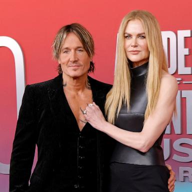PHOTO: Keith Urban and Nicole Kidman attend the 2025 Academy of Country Music Awards at Omni Frisco Hotel at The Star, May 8, 2025, in Frisco, Texas.