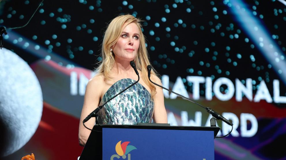 PHOTO: Nicole Kidman accepts the International Star Award onstage during the 36th Annual Palm Springs International Film Awards at Palm Springs Convention Center, on Jan. 3, 2025, in Palm Springs, Calif.