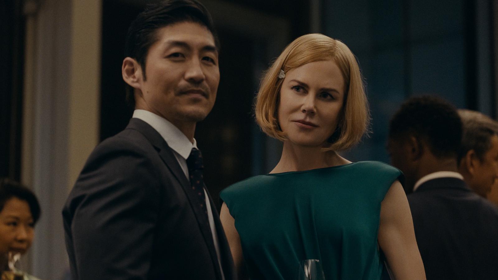 PHOTO: Nicole Kidman as Margaret and Brian Tee as Clarke in a still from "Expats."