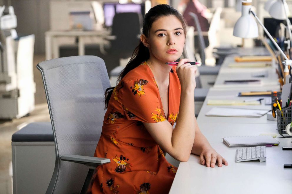 PHOTO: Nicole Maines as Nia Nal in a Supergirl scene.