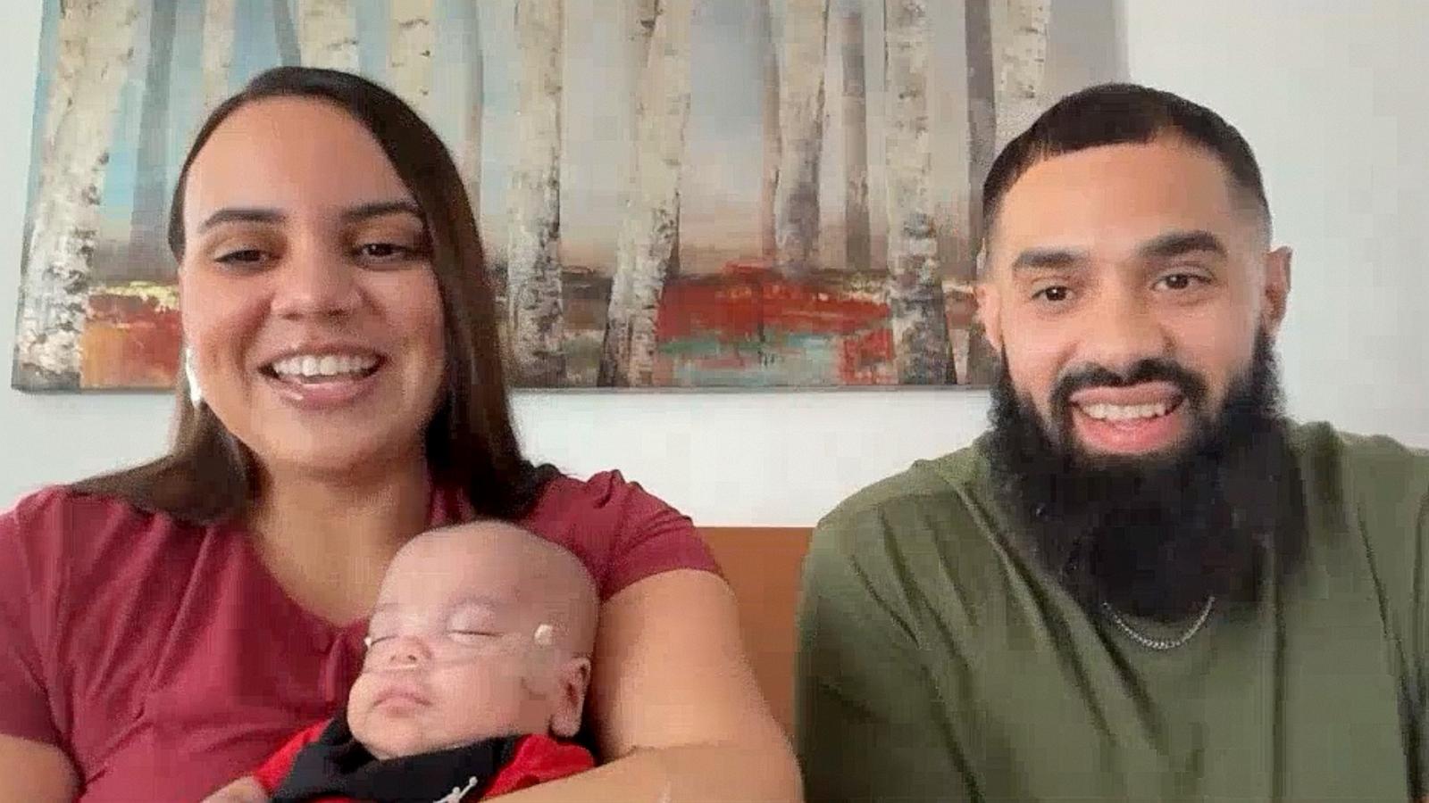 PHOTO: Alysha MacDougall didn’t know she was pregnant before she gave birth to her son Julian on Jan. 26, 2026.