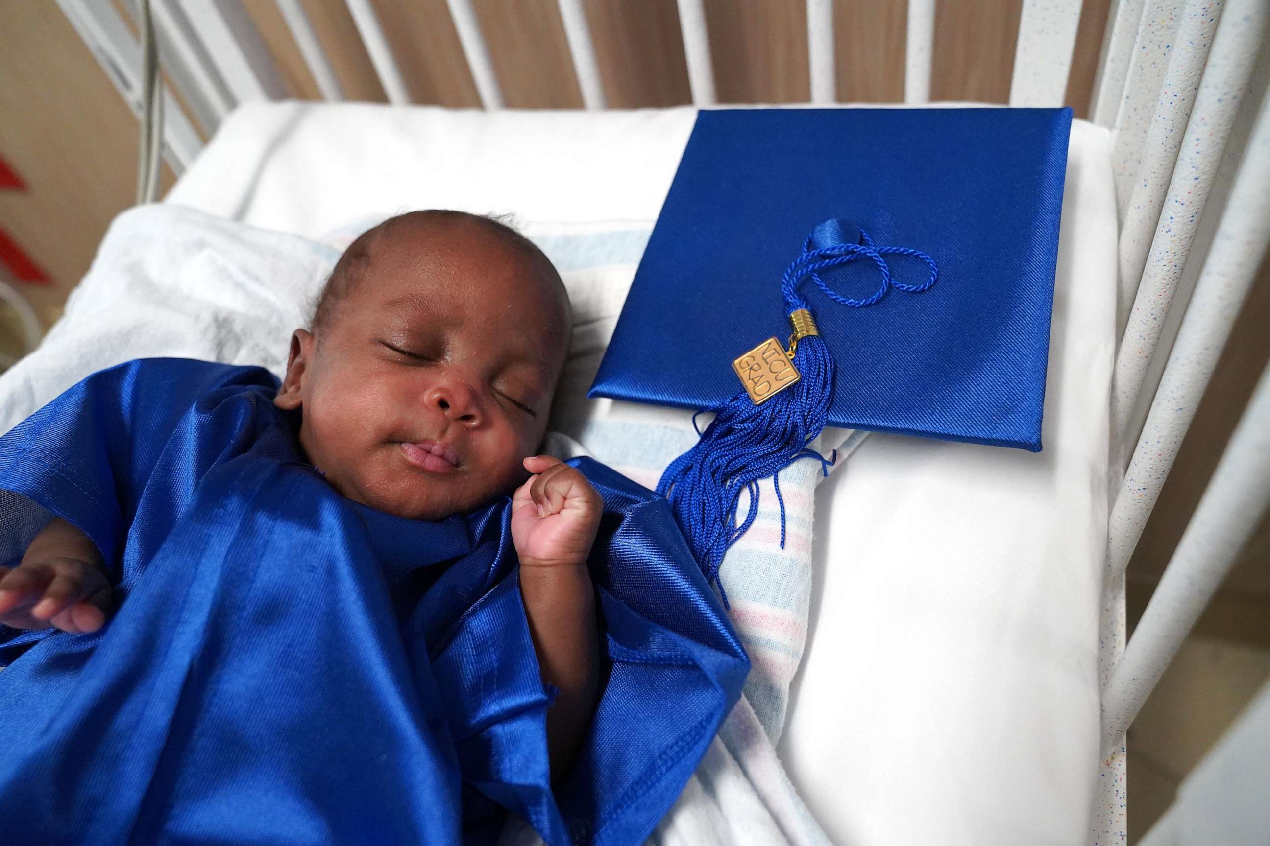 PHOTO: Baby Alanie, who was born at 23 weeks, graduated from the neonatal intensive care unit at Broward Health Medical Center in Fort Lauderdale, Florida, in May and is now home with his family in the U.S. Virgin Islands.
