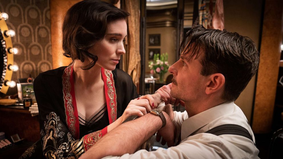 PHOTO: Rooney Mara and Bradley Cooper in a scene from "Nightmare Alley."