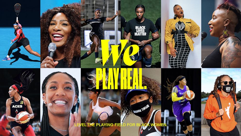 Nike celebrates Black women inspiring Play Real' - Good Morning America