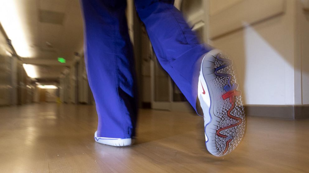 PHOTO: Nike has donated 30,000 pairs of Air Zoom Pulse sneakers to health care workers on the front lines of COVID-19.