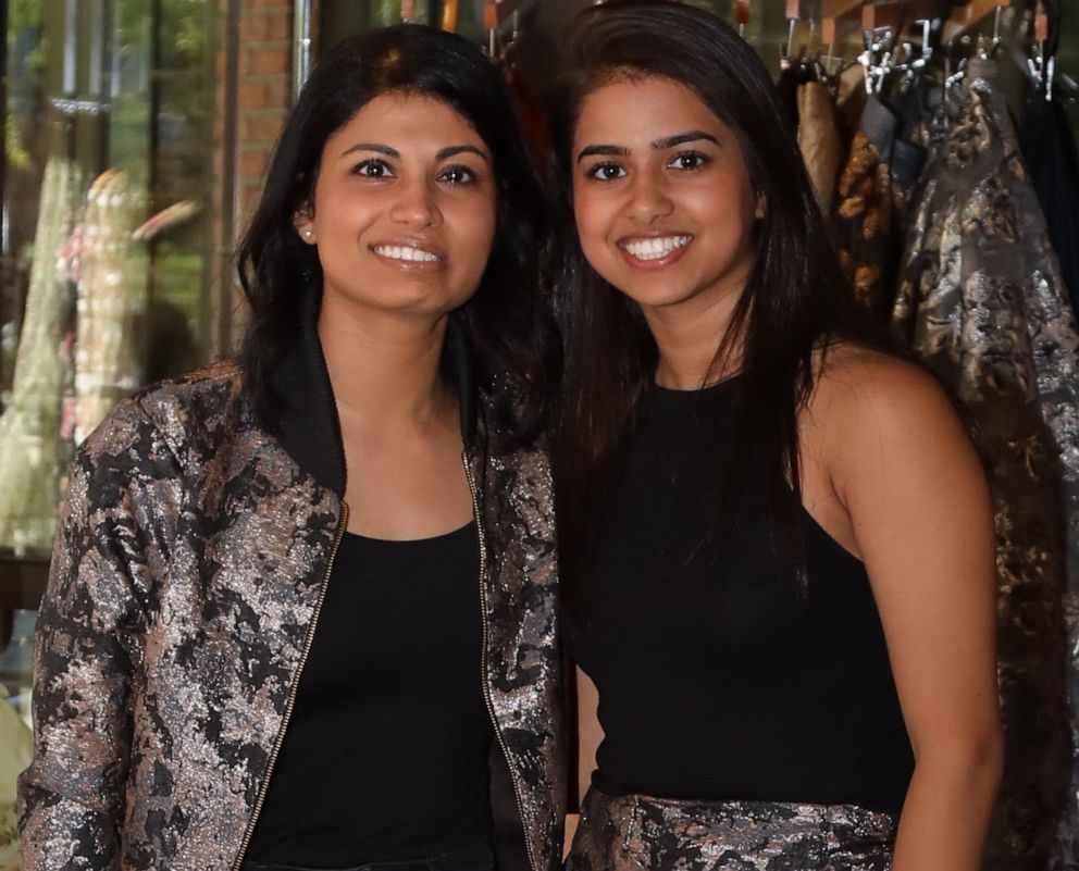 PHOTO: Sisters Niki and Ritika Shamdasani founded Sani in 2017.