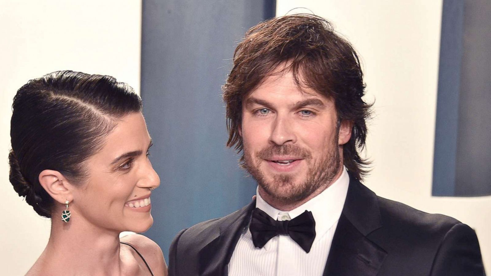 PHOTO: Nikki Reed and Ian Somerhalder attend the 2020 Vanity Fair Oscar Party at Wallis Annenberg Center for the Performing Arts on February 9, 2020 in Beverly Hills, Calif.