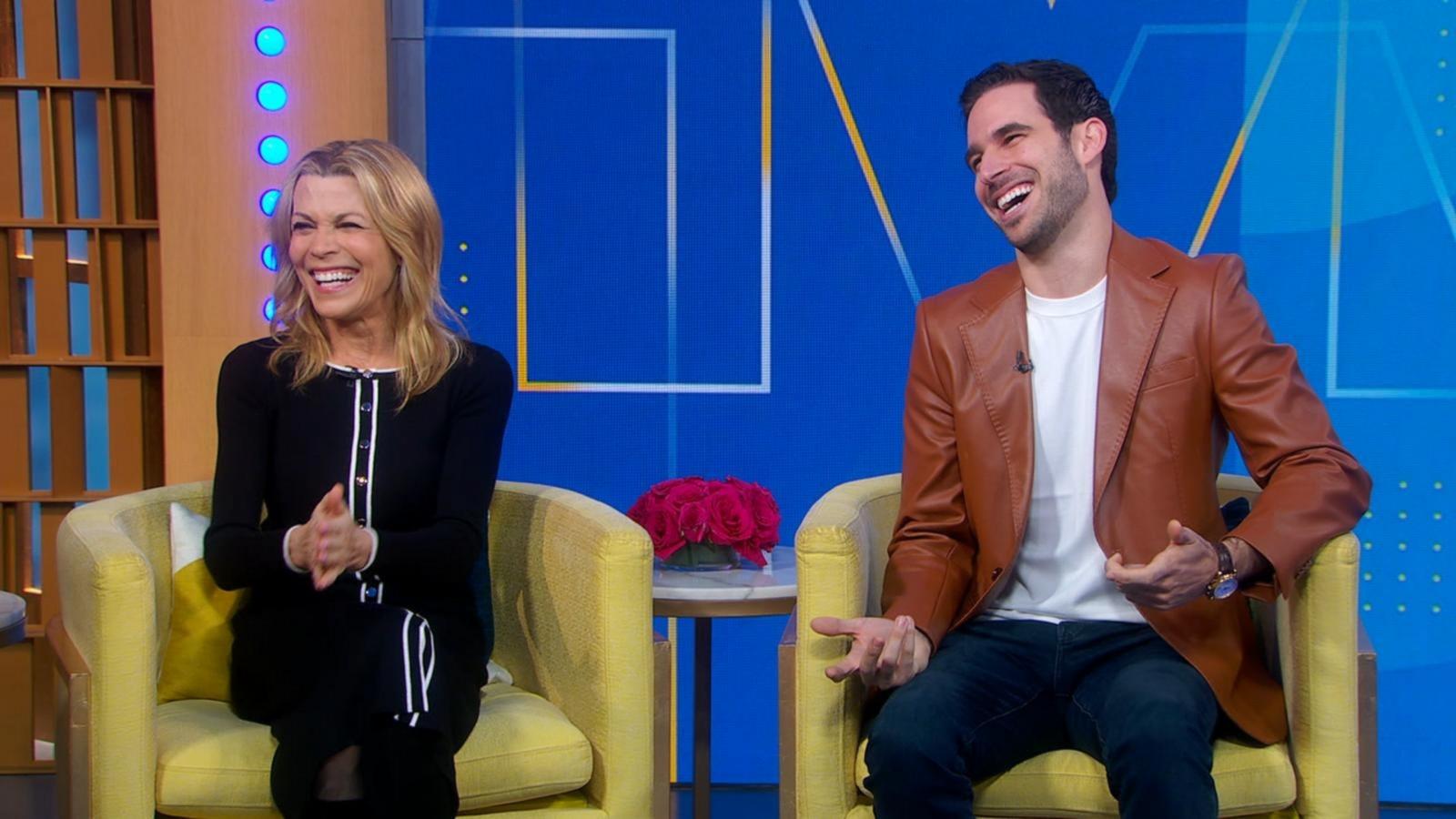 PHOTO: Vanna White and her son Nikko Santo Pierto joined "GMA," Feb. 26, 2025, in Times Square.