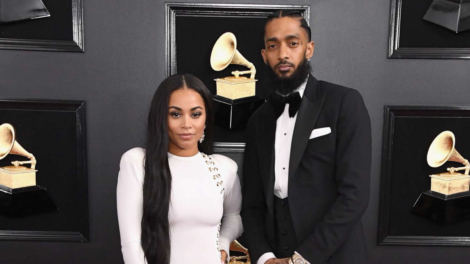 PHOTO: Lauren London and Nipsey Hussle attend the 61st Annual GRAMMY Awards at Staples Center on February 10, 2019 in Los Angeles, California.