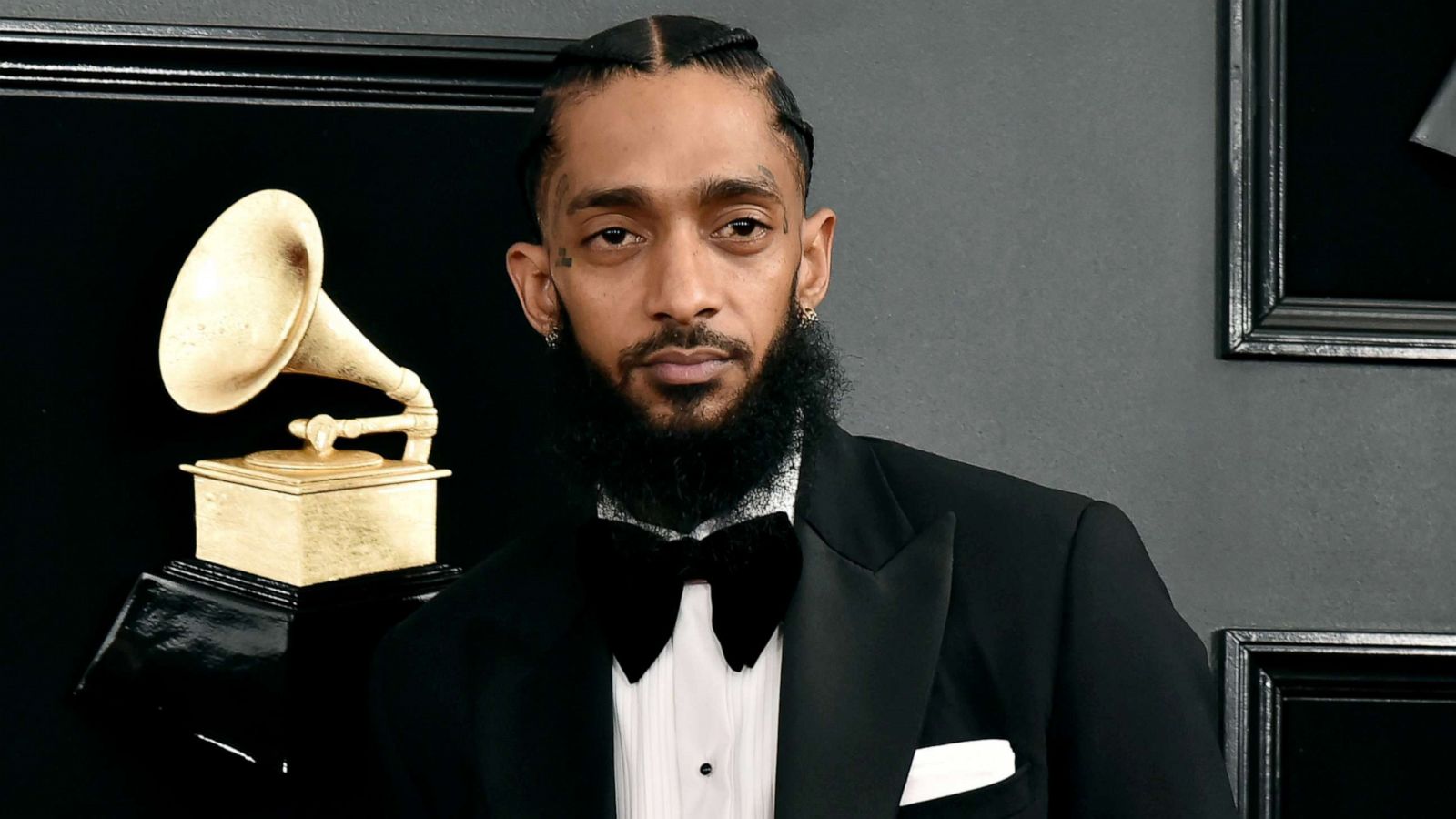 PHOTO: Nipsey Hussle attends the 61st Annual Grammy Awards at Staples Center, Feb. 10, 2019, in Los Angeles.