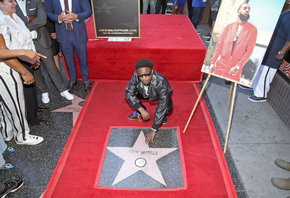 Nipsey Hussle Honored With Posthumous Star on Walk of Fame