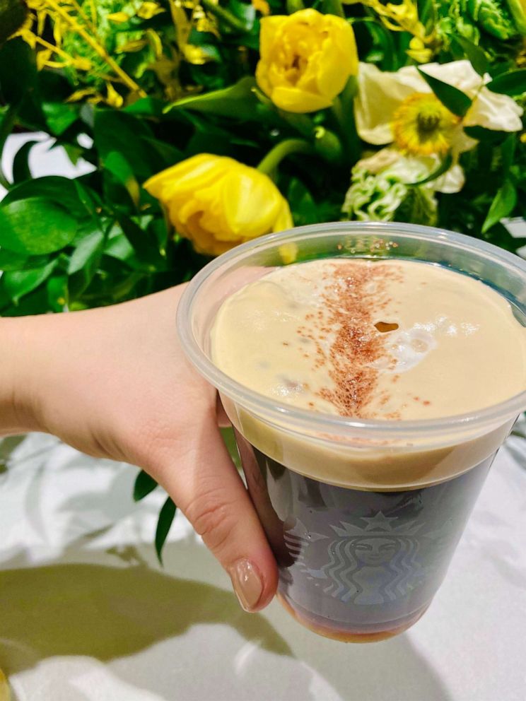 PHOTO: Starbucks' new nitro cold brew with salted honey cold foam.