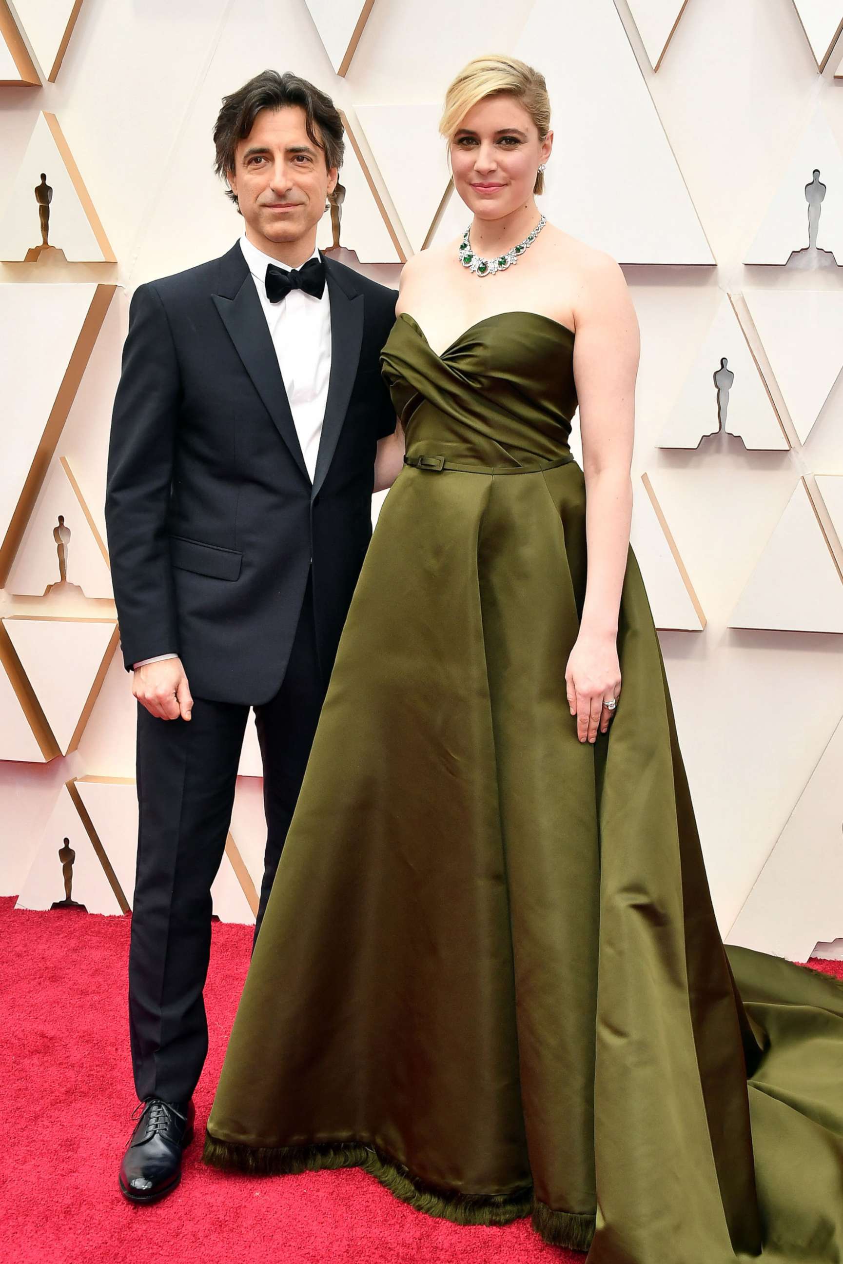 PHOTO: Noah Baumbach and Greta Gerwigarrive at the Oscars, Feb. 9, 2020, in Hollywood, Calif.