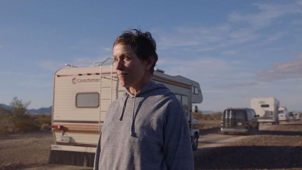 PHOTO: Frances McDormand in a scene from the film "Nomadland."