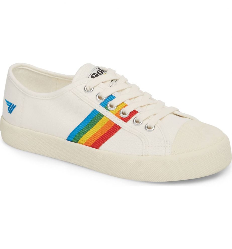 PHOTO: If you love the look of the Tory Sport tennis shoe, but it's not in your budget, try these look-a-likes without the ruffle. Style Hint: They're made of comfortable canvas and play well with all your weekend looks.