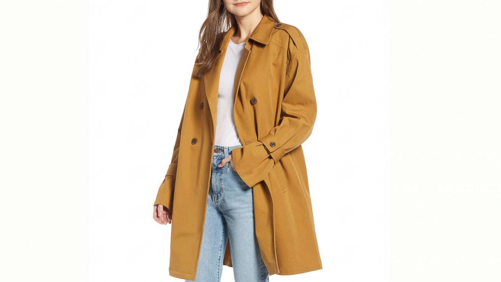 PHOTO: The Easy Oversize Trench from Nordstrom.