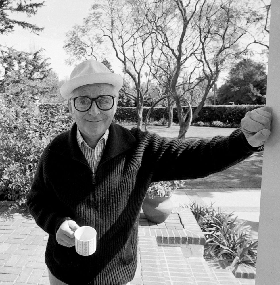 PHOTO: TV show creator Norman Lear at home, Feb. 27, 1984, in Los Angeles.