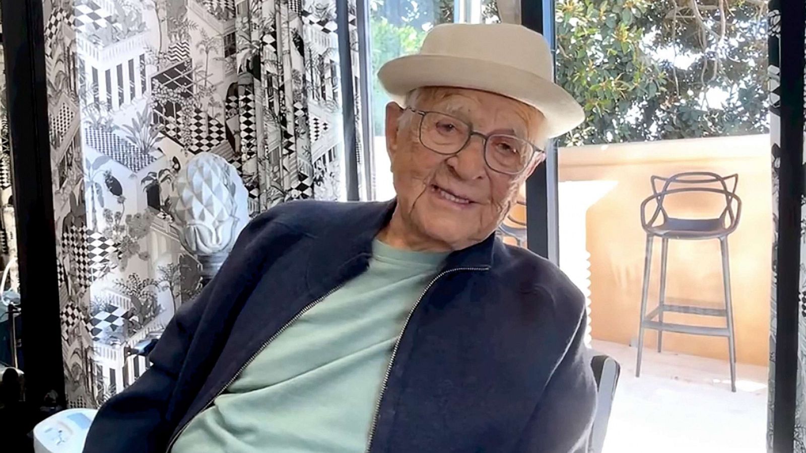 PHOTO: Norman Lear appears in this screengrab from a video he shared on Instagram for his 101st birthday.