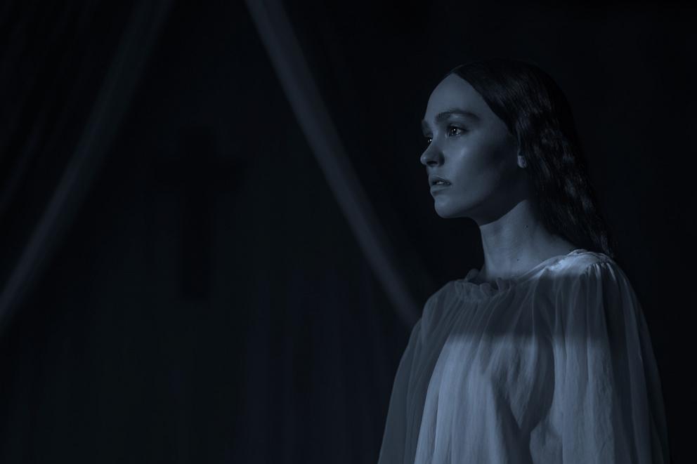 PHOTO: Lily-Rose Depp stars as Ellen Hutter in director Robert Eggers' "Nosferatu," a Focus Features release.