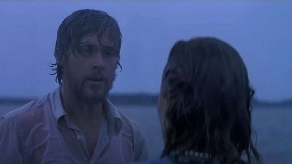 PHOTO: In a scene from "The Notebook," Ryan Gosling is seen talking to Rachel McAdams.