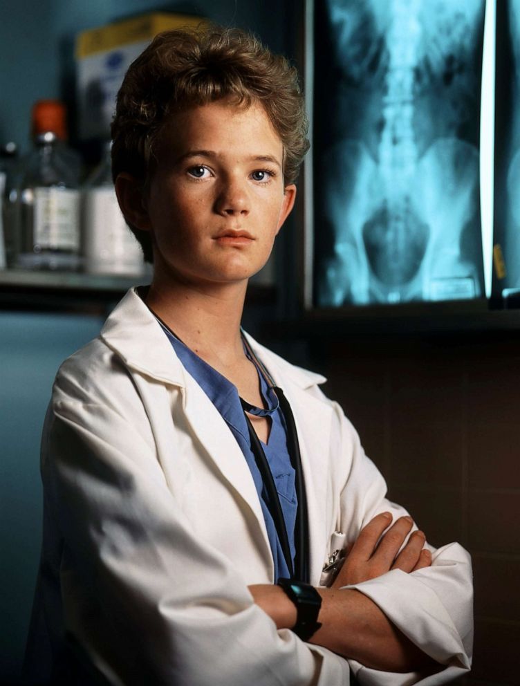 PHOTO: Actor Neil Patrick Harris poses for a portrait on the set of " Doogie Howser, M.D" in 1989.