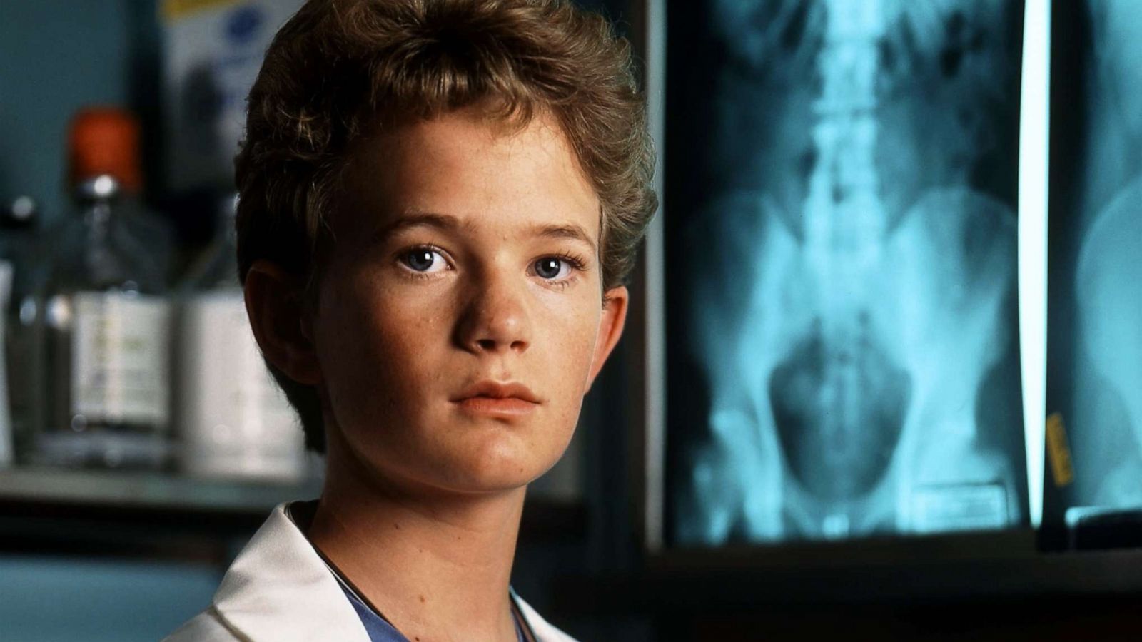 PHOTO: Actor Neil Patrick Harris poses for a portrait on the set of " Doogie Howser, M.D" in 1989.