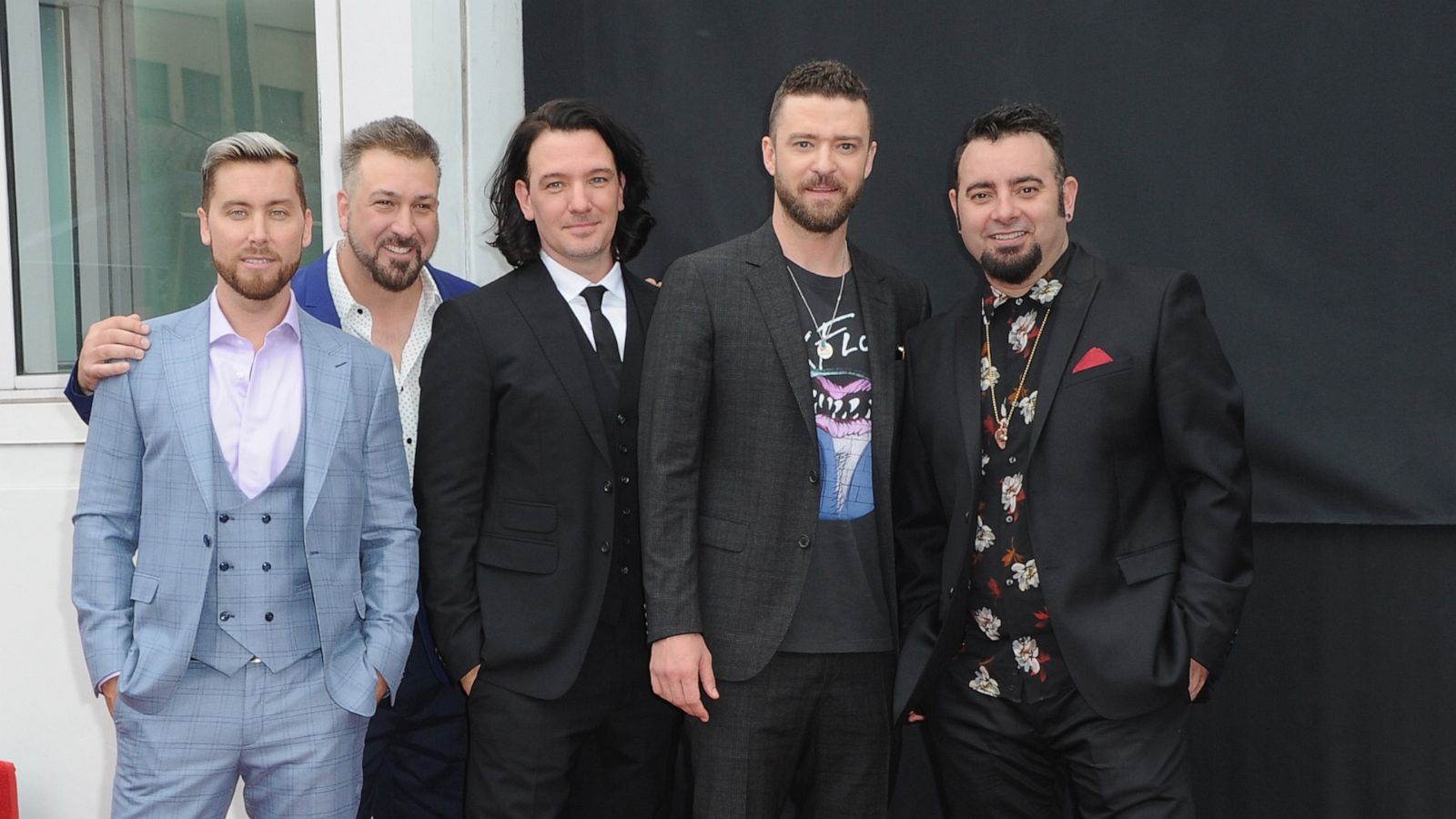 PHOTO: In this April 30, 2018, file photo, NSYNC is honored with a star on the Hollywood Walk of Fame in Hollywood, Calif.