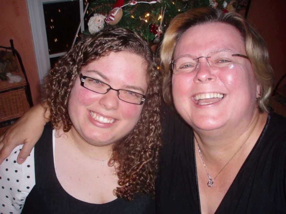 PHOTO: Dominique Brockman, 32, attends Austin Peay State University in Clarksville, Tennessee. On March 4, roughly one year after the start of the pandemic, Dominique administered the COVID-19 vaccine to her mom, Beatrix Brockman.