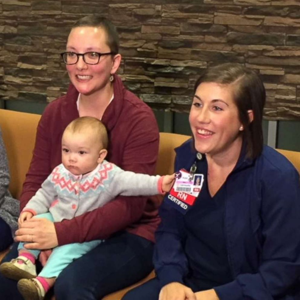 VIDEO: Pay it forward chain started by NICU nurses gives mom facing breast cancer breast milk for her daughter