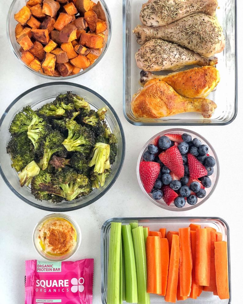 PHOTO: Anna Brown of Nutrition Squeezed shares her meal prep tips.