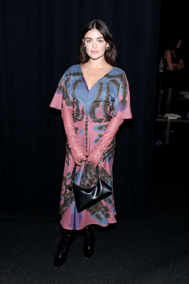 PHOTO: Lucy Hale attends the Altuzarra fashion show during New York Fashion Week - September 2023: The Shows at New York Public Library, Sept. 11, 2023, in New York.