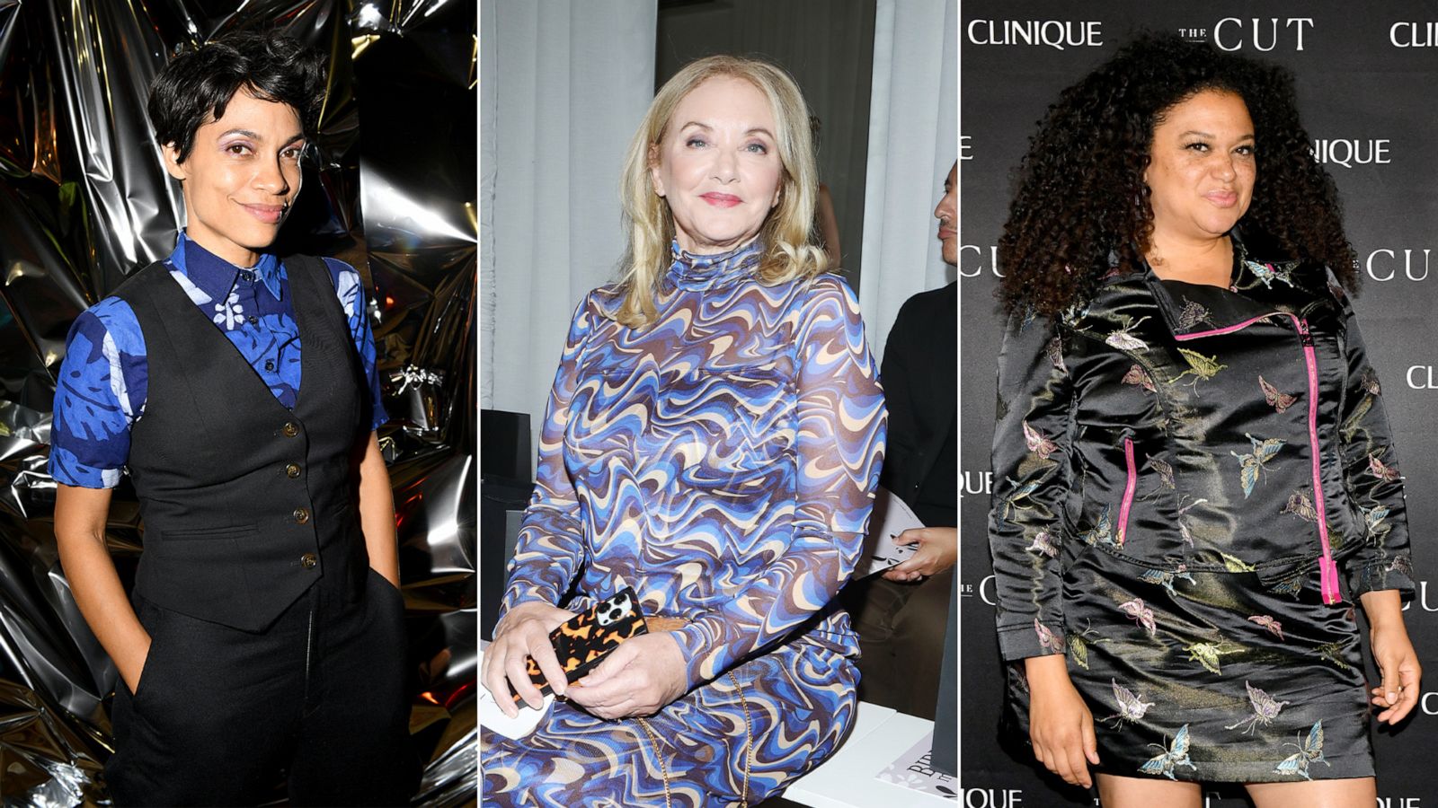 PHOTO: Rosario Dawson, J. Smith-Cameron and Michelle Buteau are shown.