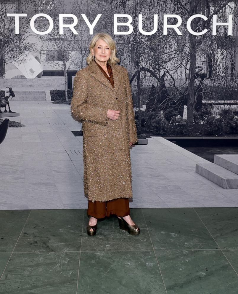 PHOTO: Martha Stewart attends Tory Burch Fall/Winter 2025 during New York Fashion Week at MOMA on Feb. 10, 2025 in New York City.