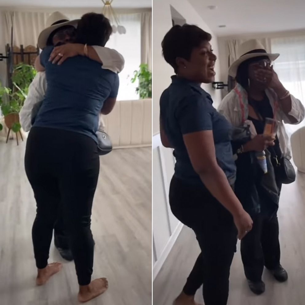 VIDEO: The story behind viral video of woman discovering Airbnb is actually daughter's home 