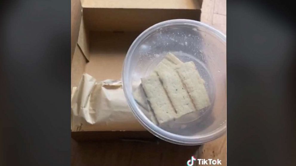 NYU students share disappointing quarantine meals on TikTok