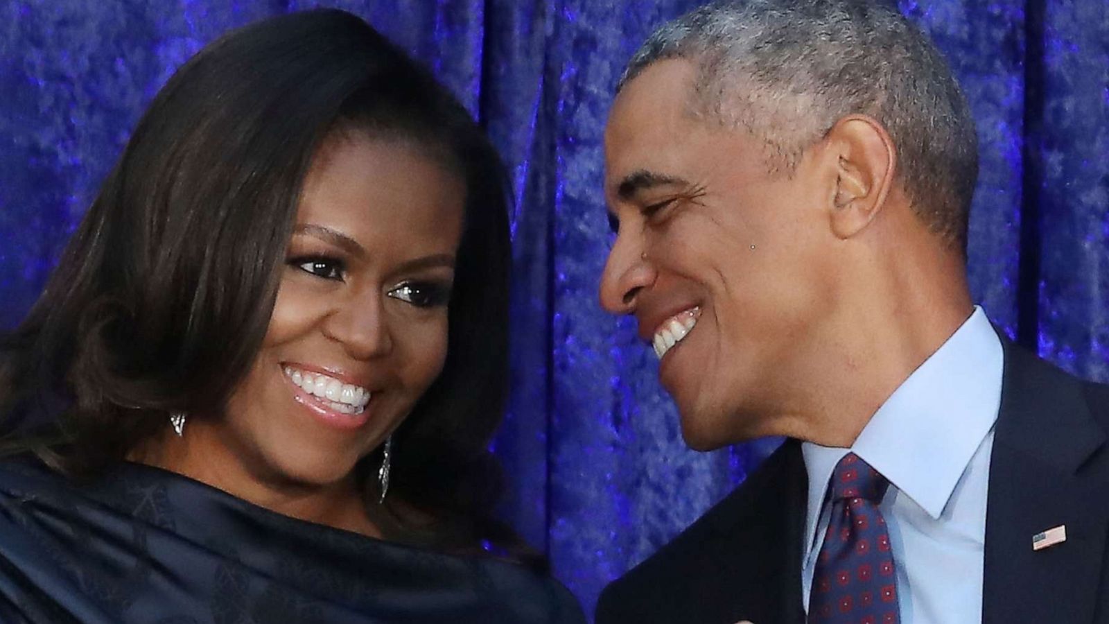 PHOTO: Former President Barack Obama and first lady Michelle Obama participate in the unveiling of their official portraits during a ceremony at the Smithsonian's National Portrait Gallery in Wasahington, Feb. 12, 2018.