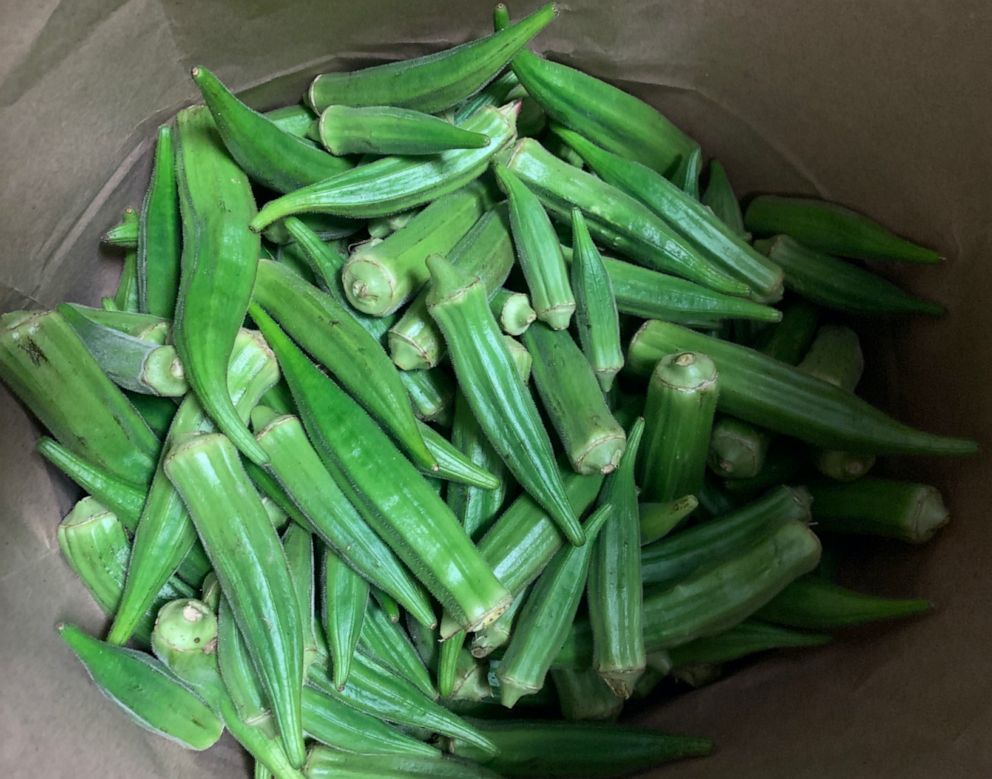 PHOTO: A bowl of fresh okra.