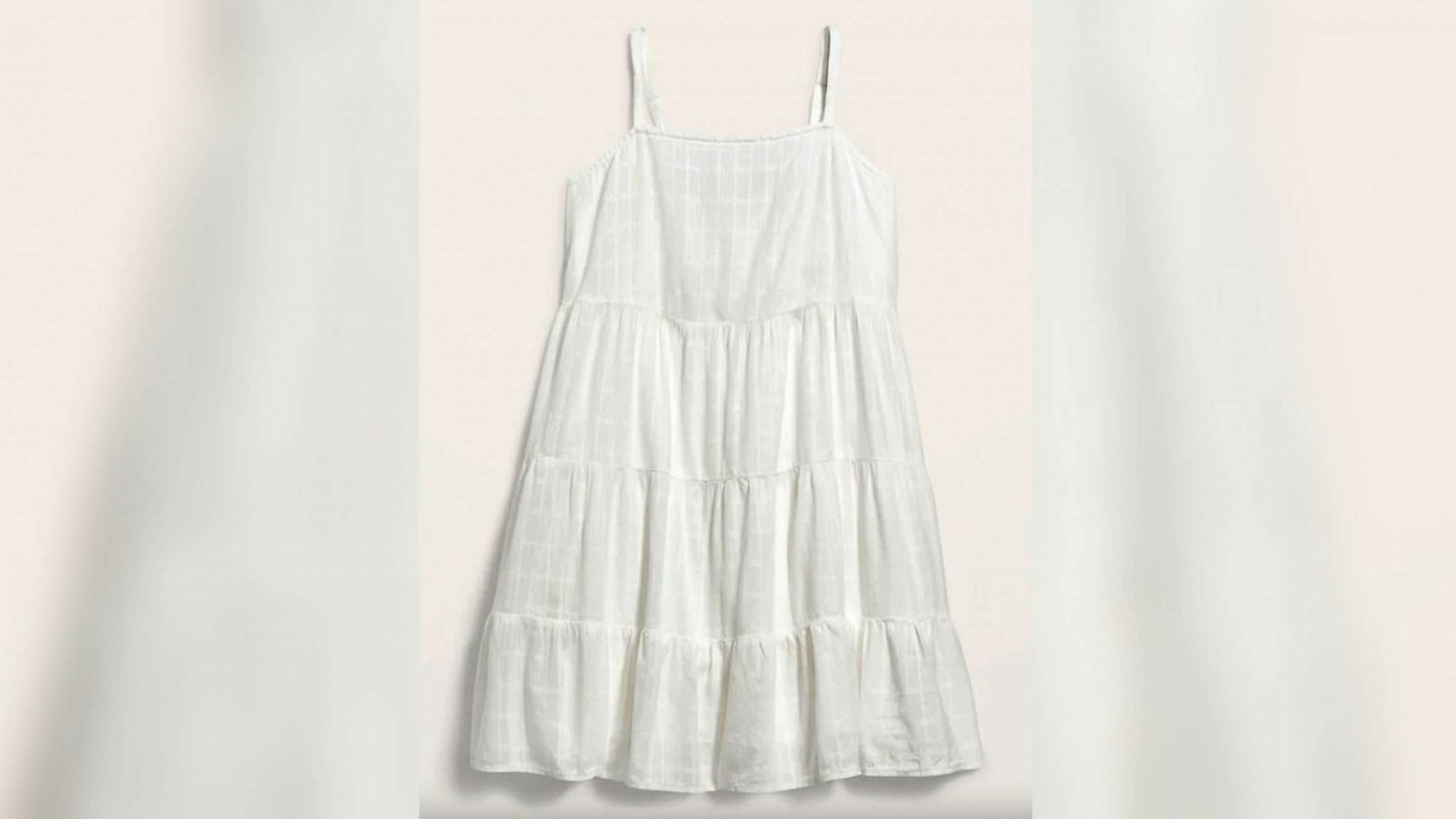 PHOTO: Sleeveless Tiered Dobby Swing Dress from Old Navy