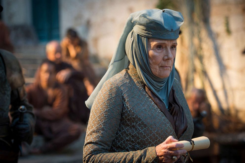 PHOTO: Diana Rigg, as Olenna Tyrell, in a scene from "Game of Thrones."