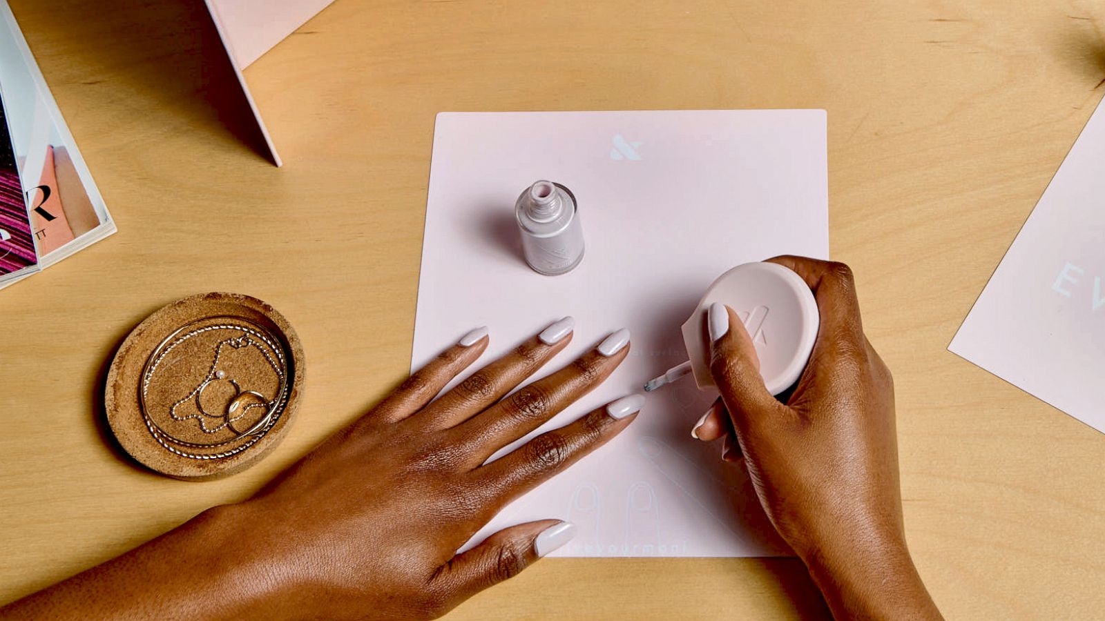 PHOTO: Olive & June launched The Studio Box to make at-home manicures easier.