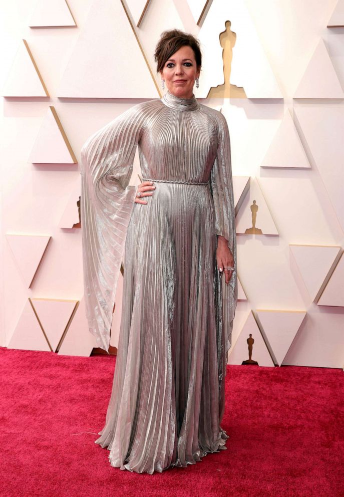 PHOTO: Olivia Colman attends the 94th Annual Academy Awards at Hollywood and Highland on March 27, 2022 in Hollywood, Calif.