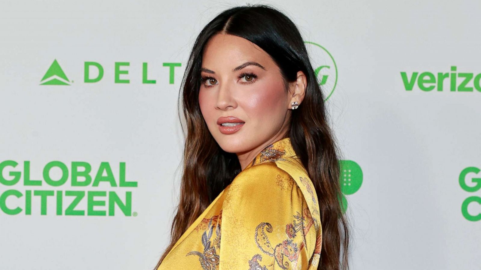 PHOTO: Olivia Munn attends Global Citizen VAX LIVE: The Concert To Reunite The World at SoFi Stadium in Inglewood, Calif.