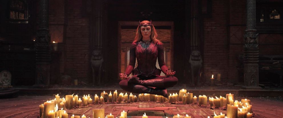 PHOTO: Elizabeth Olsen stars as Wanda Maximoff in Marvel Studio's "Doctor Strange in the Multiverse of Madness."