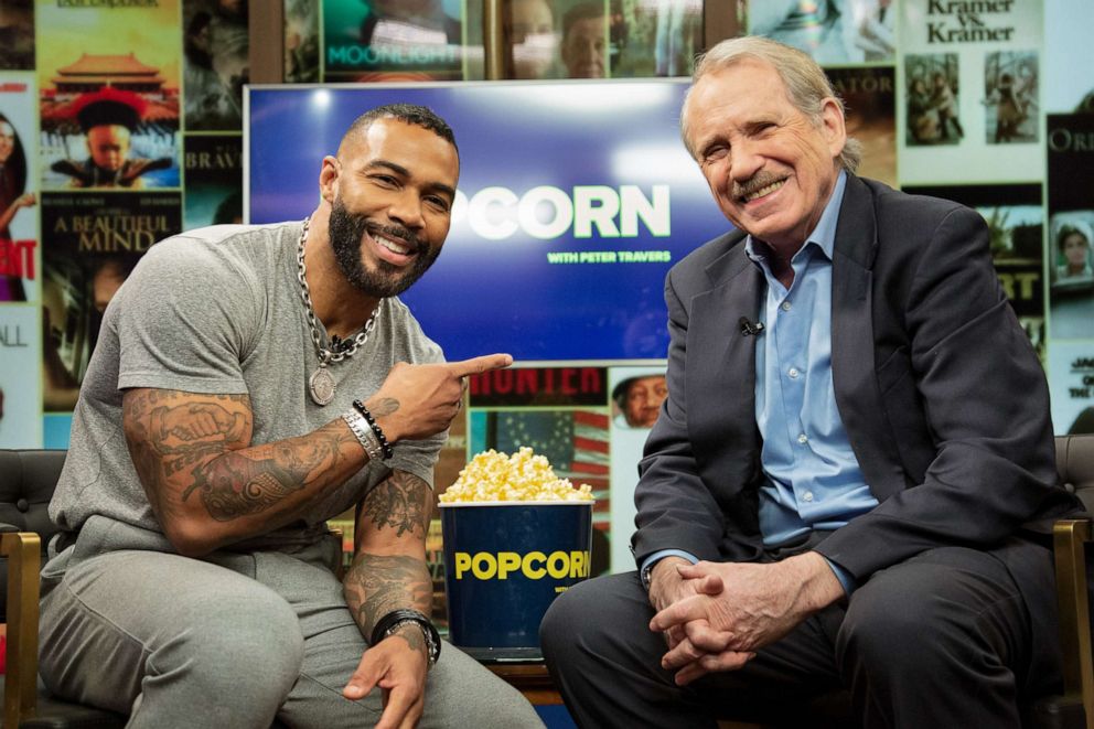 PHOTO: Omari Hardwick appears on "Popcorn with Peter Travers" at ABC News studios, January 17, 2020, in New York City.