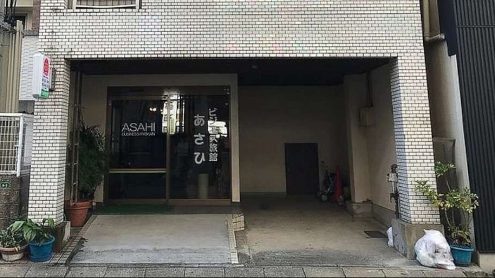 PHOTO: An undated photo shows the entrance of One Dollar Hotel in Japan.