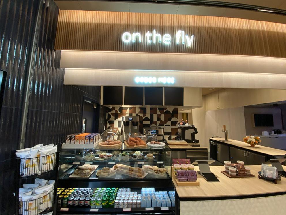 PHOTO: On The Fly, a new grab and go section of Capital One Landing.